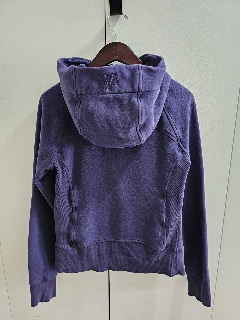Lululemon Scuba Full-Zip Hoodie Midnight Orchid – Size 6 - Picture 9 of 10